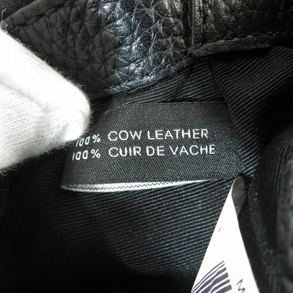 実際に弊社で買取させて頂いたMARC JACOBS/マークジェイコブス ゴッサム シティ クロスボディ ショルダーバッグ ブラック M0008281の画像 7枚目