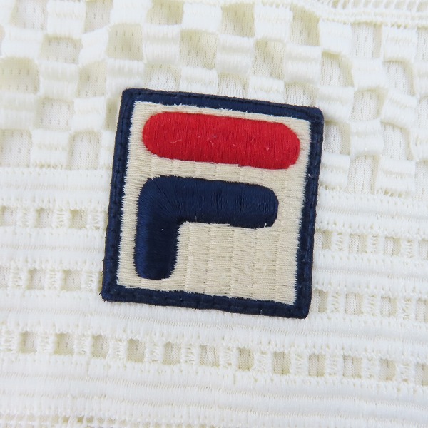 実際に弊社で買取させて頂いたFILA/フィラ テニス レディース ウェア 編み込み VL1620 Mの画像 3枚目