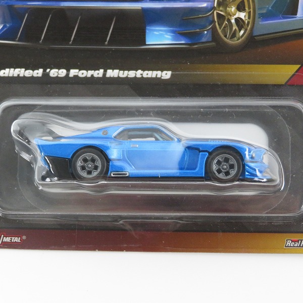 実際に弊社で買取させて頂いた【未開封】Hot Wheels/ホットウィール 1/64 Modified 69 ford mustang フォード マスタング RLC ELITE64 ミニカーの画像 2枚目
