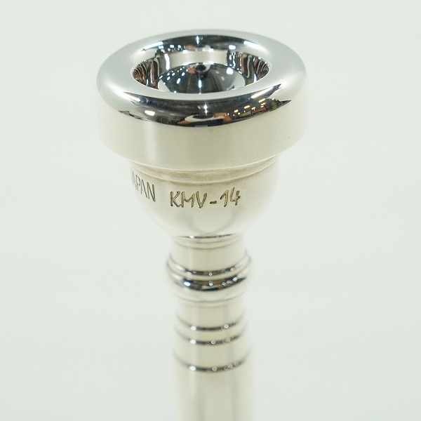 実際に弊社で買取させて頂いたYAMAHA/ヤマハ KMV-14 シルバー トランペット用 マウスピースの画像 3枚目