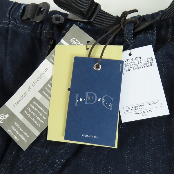 実際に弊社で買取させて頂いた【未使用】GRAMICCI×IDG/グラミチ×インディゴス Ciaopanic ストレッチ スリム ナローパンツ CP16A0030010100/Sの画像 8枚目