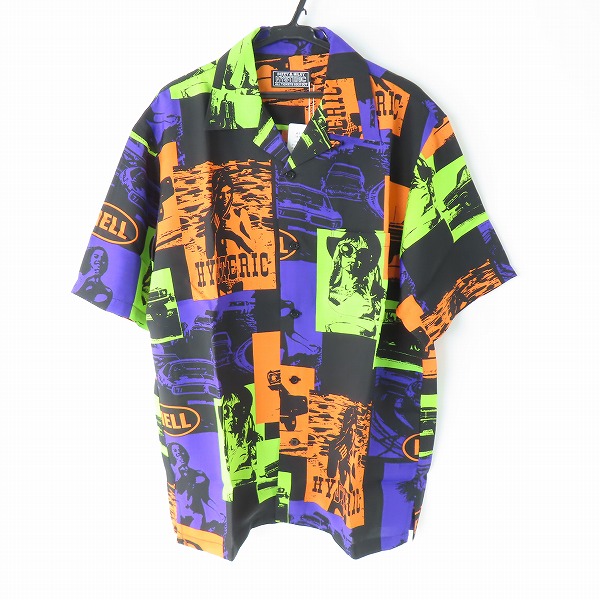 実際に弊社で買取させて頂いた【未使用】HYSTERIC GLAMOUR/ヒステリックグラマー HYSTERIC HELL オープンカラー シャツ 02231AH08/M