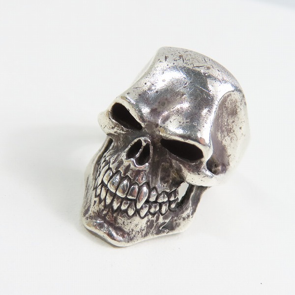 実際に弊社で買取させて頂いたCRAZY PIG/クレイジーピッグ サイコキラースカルリング/20-20.5号