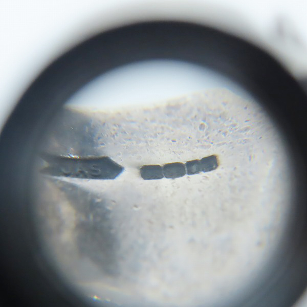 実際に弊社で買取させて頂いたCRAZY PIG DESIGNS/クレイジーピッグ エングレーブスカルリング 24.5-25.5号の画像 7枚目