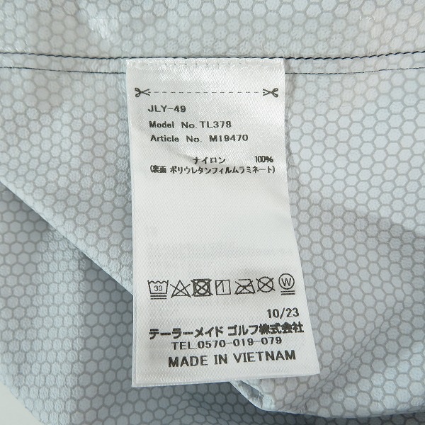 実際に弊社で買取させて頂いたTaylorMade/テーラーメイド ビッグロゴストームフリースジャケット/TL378/Oの画像 3枚目