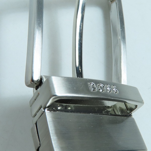 実際に弊社で買取させて頂いたHUGO BOSS/ヒューゴボス カウレザーベルト 50235264 の画像 7枚目