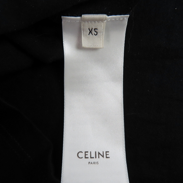 実際に弊社で買取させて頂いた【JPタグ】セリーヌ 23AW 表参道店リニューアルオープン記念 バイエディスリマン プリント 半袖Tシャツ 2X26J671Q.38NS/XSの画像 3枚目