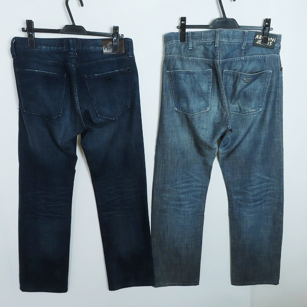 実際に弊社で買取させて頂いたARMANI JEANS/アルマーニジーンズ デニムパンツ 2点セットの画像 1枚目