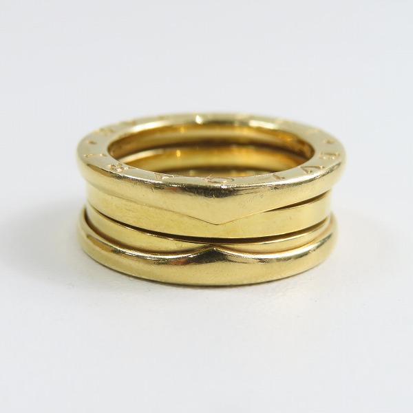 実際に弊社で買取させて頂いたBVLGARI/ブルガリ 750/K18YG/イエローゴールド B-ZERO1/ビーゼロワン リング/指輪 53/12号の画像 5枚目