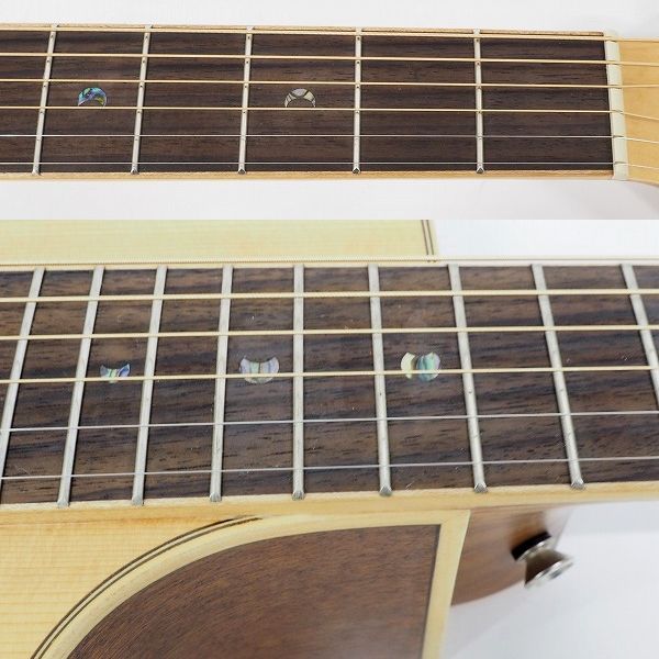 実際に弊社で買取させて頂いた★【難有り】LUNA/ルナ HEN P2 SPR エレアコ/アコースティックギター/アコギ ソフトケース付の画像 4枚目