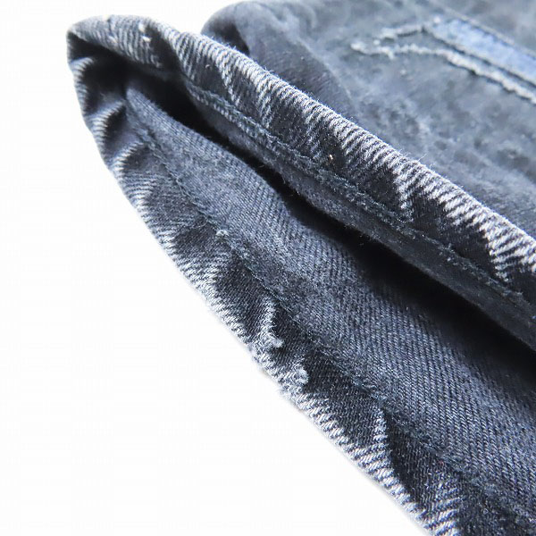 実際に弊社で買取させて頂いたeYe comme des garcons junya watanabe man/コムデギャルソン 15SS パッチワークデニムパンツ WO-P910/Lの画像 8枚目