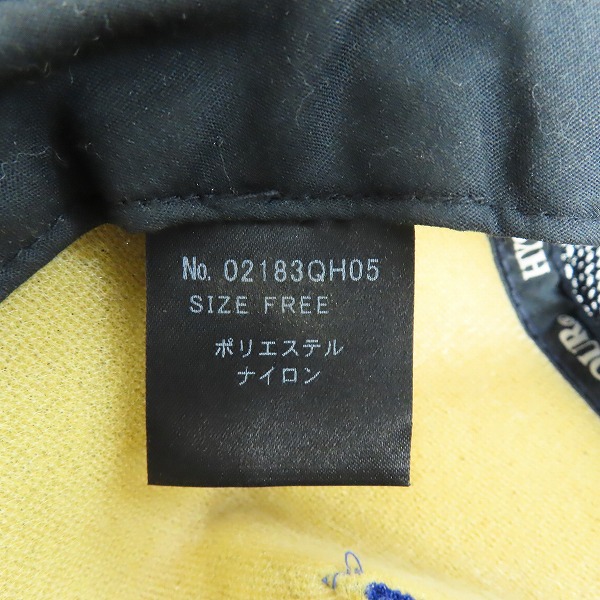 実際に弊社で買取させて頂いたHYSTERIC GLAMOUR/ヒステリックグラマー SUPERFUZZpt Est.1984 メッシュ キャップ 02183QH05/Fの画像 7枚目