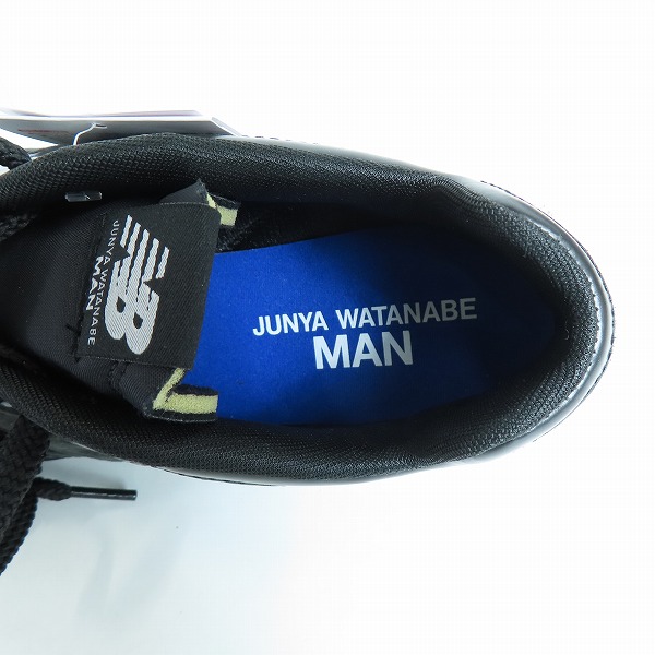 実際に弊社で買取させて頂いた【未使用】JUNYA WATANABE MAN×NEW BALANCE/ジュンヤワタナベマン×ニューバランス RC42 レザースニーカー URC42JW/27の画像 4枚目