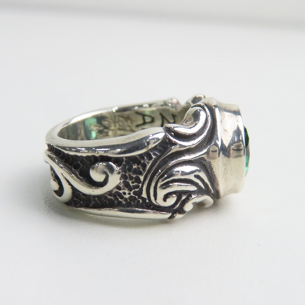 実際に弊社で買取させて頂いた【ギャラ付】BWL/Bill Wall Leather/ビルウォールレザー CZ SPECIAL EDITION RING スペシャルエディションリング R215/15号の画像 3枚目