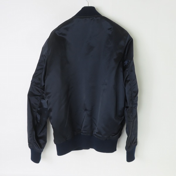 実際に弊社で買取させて頂いたMAISON KITSUNE/メゾンキツネ MA-1 ミリタリー/ボンバー ジャケット KML-0505-A/Mの画像 1枚目