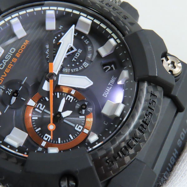 実際に弊社で買取させて頂いた【保証期間内】G-SHOCK/Gショック FROGMAN/フロッグマン Bluetooth ソーラー電波時計 GWF-A1000XC-1AJFの画像 5枚目