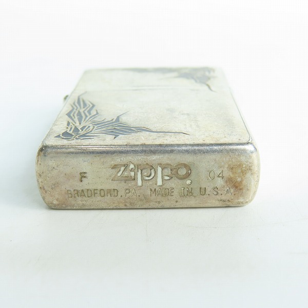 実際に弊社で買取させて頂いたZIPPO/ジッポー Lion Heart ライオンハート 2004年製の画像 2枚目