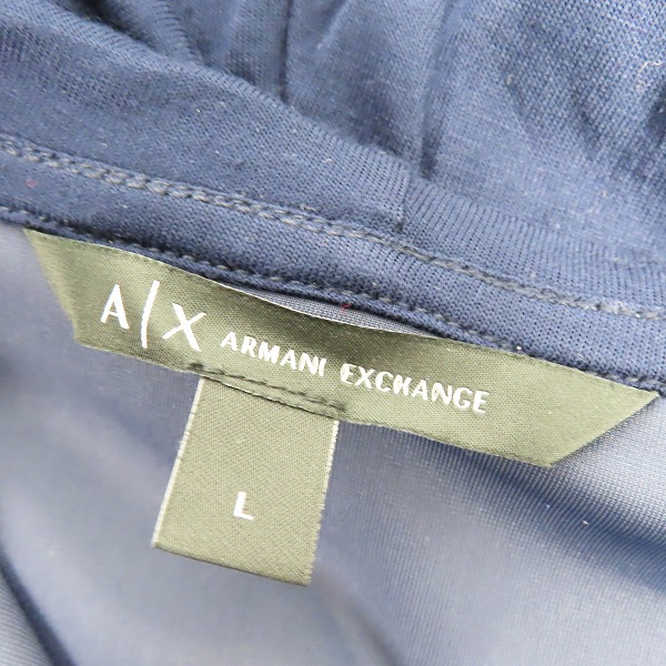 実際に弊社で買取させて頂いたARMANI EXCHANGE/アルマーニエクスチェンジ ハーフジップ パーカー 6LYM11 YJ9WZ/Lの画像 2枚目