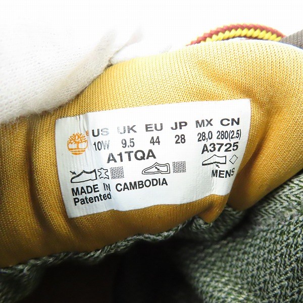 実際に弊社で買取させて頂いたTimberland/ティンバーランド GORE-TEX/ゴアテックス チャッカブーツ A1TQA/28の画像 5枚目