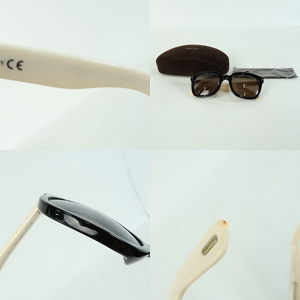 実際に弊社で買取させて頂いたTOM FORD/トムフォード フルリム サングラス/アイウェア TF211 AF 01Jの画像 9枚目