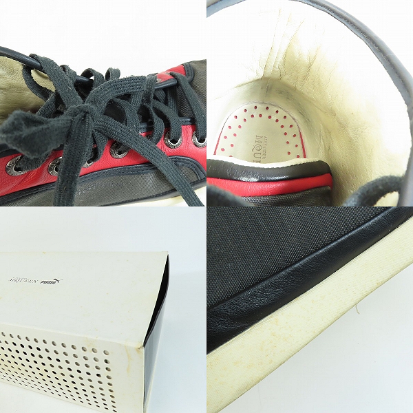 実際に弊社で買取させて頂いた【観賞用】ALEXANDER McQUEEN×PUMA/アレキサンダーマックイーン×プーマ スニーカー 354833-02/30の画像 7枚目