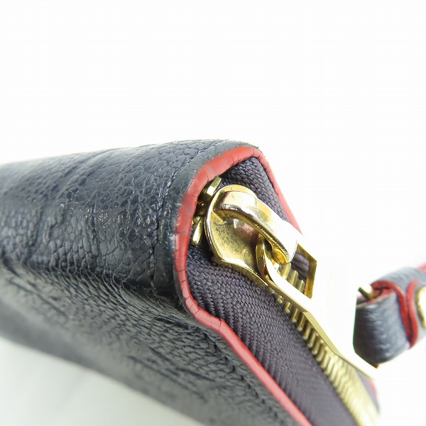 実際に弊社で買取させて頂いたLOUIS VUITTON/ルイヴィトン モノグラム アンプラント ジッピーウォレット/長財布 M62121の画像 8枚目