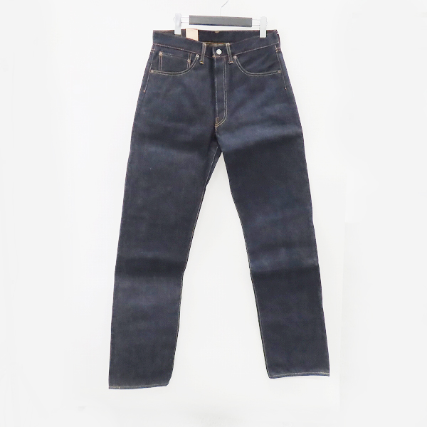実際に弊社で買取させて頂いた【未使用】LEVI'S/リーバイス VINTAGE CLOTHING 501XX 55501-0117 復刻日本製 1955年 箱/バナー付 リジッド ジーンズ/W32L36の画像 1枚目