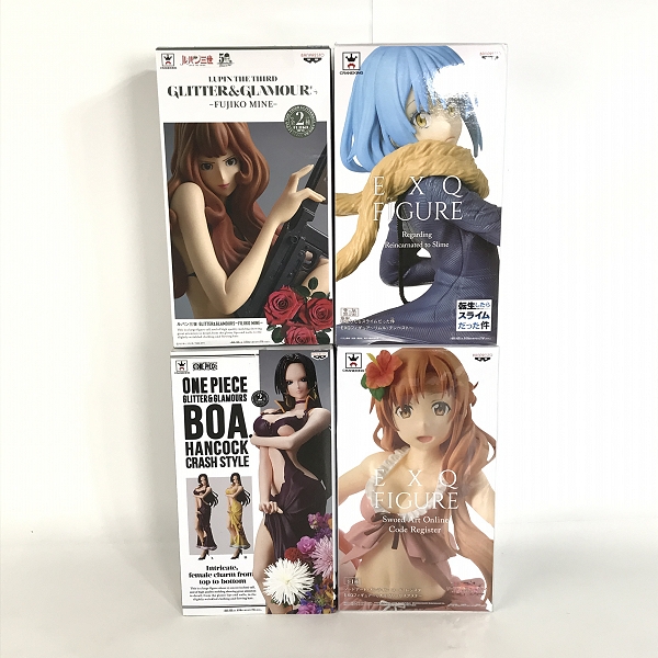 実際に弊社で買取させて頂いた【おまとめ/未開封含む】BANPRESTO/バンプレスト 他 ルパン三世/鬼滅の刃/Re:ゼロから始める異世界生活 等 フィギュアの画像 2枚目