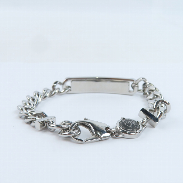 実際に弊社で買取させて頂いたDIESEL/ディーゼル ブレスレット IDプレートの画像 3枚目