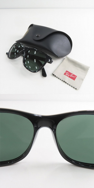 実際に弊社で買取させて頂いたRay-ban/レイバン サングラス/アイウェア ブラック RB4184F の画像 9枚目