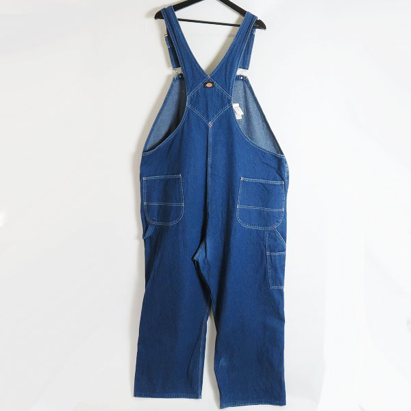 実際に弊社で買取させて頂いたDickies/ディッキーズ オーバーオール デニム 48×32の画像 1枚目