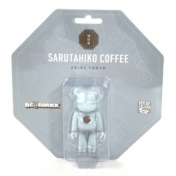 実際に弊社で買取させて頂いた【未開封】MEDICOM TOY/メディコムトイ BE@RBRICK×猿田彦珈琲/ベアブリック×サルタヒココーヒー 100％ 創業10周年