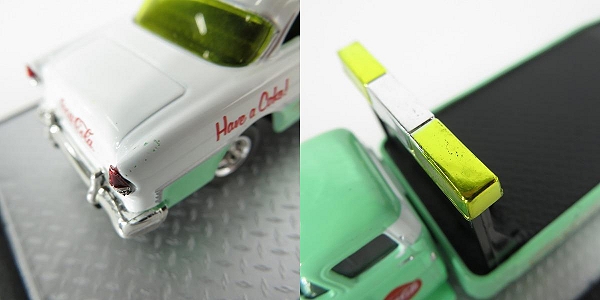 実際に弊社で買取させて頂いたM2 MACHINES/M2マシーン 1/64 コカ・コーラ TW11 1958 Chevrolet Spartan LCF &1955 Chevrolet Bel Air Gasser ミニカーの画像 6枚目