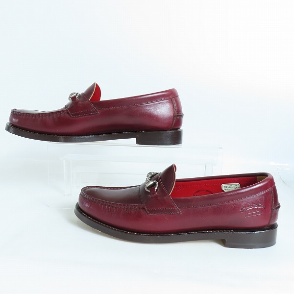 実際に弊社で買取させて頂いたREGAL/リーガル ホースビット レザー ローファー/シューズ 27の画像 3枚目