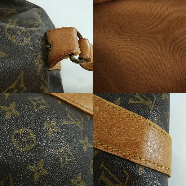 実際に弊社で買取させて頂いたLOUIS VUITTON/ルイヴィトン モノグラム キーポル バンドリエール55 ボストンバッグ M41414の画像 9枚目