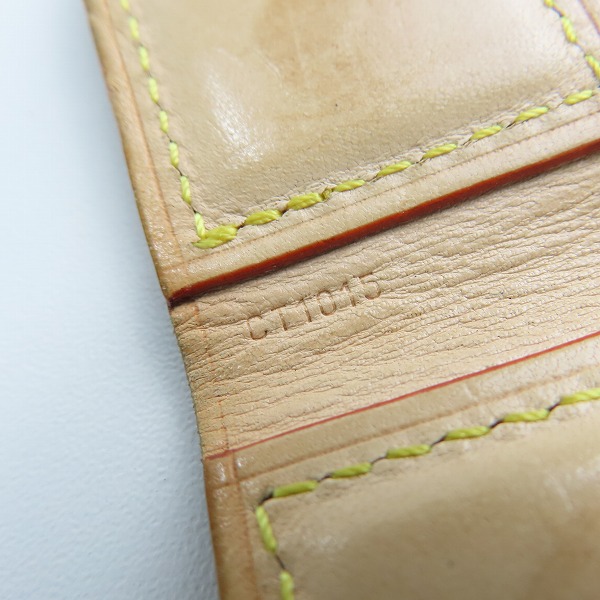 実際に弊社で買取させて頂いたLOUIS VUITTON/ルイ・ヴィトン パンスアビエ レザーマネークリップ M64692の画像 6枚目