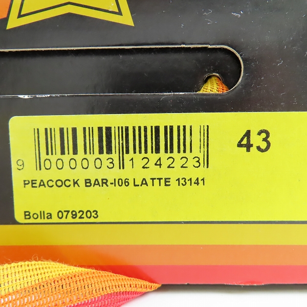 実際に弊社で買取させて頂いたATLANTIC STARS/アトランティックスターズ PEACOCK BAR-106 LATTE 13141 43の画像 9枚目