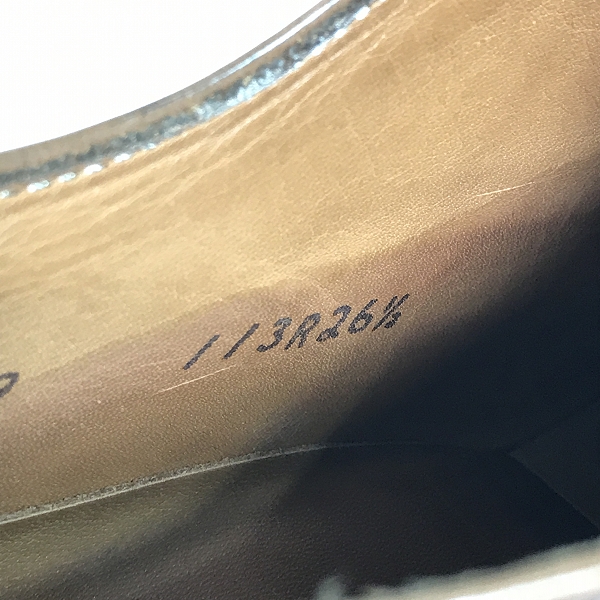 実際に弊社で買取させて頂いたREGAL/リーガル ストレートチップ/ビジネスシューズ 113R/26.5EEの画像 6枚目