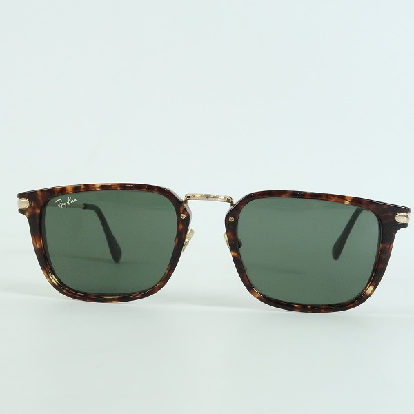 実際に弊社で買取させて頂いたRay-Ban/レイバン B&L/ボシュロム社製 べっ甲柄 コンビフレーム サングラス MT BL刻印の画像 1枚目