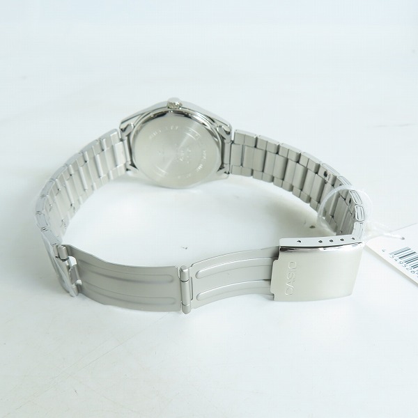 実際に弊社で買取させて頂いた【未使用/保証期間内】CASIO Collection/カシオ コレクション ターコイズカラー文字盤 5気圧防水 腕時計 MTP-1302D-2A2JF の画像 3枚目