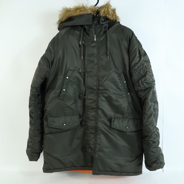 実際に弊社で買取させて頂いたALPHA INDUSTRIES/アルファインダストリーズ N-3B/フライトジャケット/PON001438-41/L