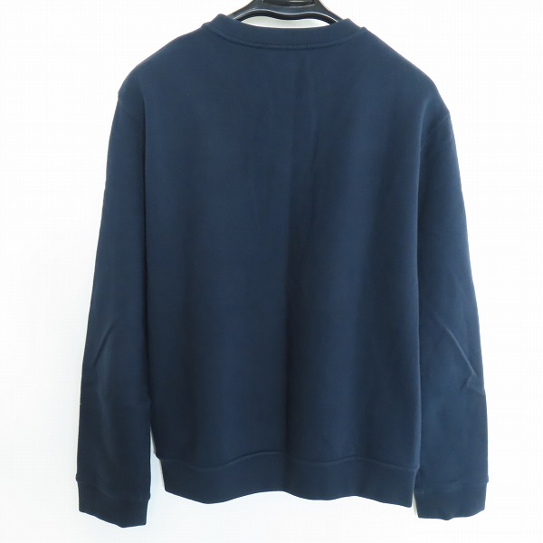 実際に弊社で買取させて頂いた【JPタグ】HERMES/エルメス 22SS ホースレザーパッチ クルーネックスウェット Lの画像 1枚目