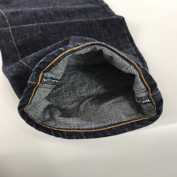 実際に弊社で買取させて頂いたCALEE/キャリー VINTAGE REPRODUCTWIDE DENIM PANTS デニムパンツ CL-23AW008SP 30の画像 8枚目