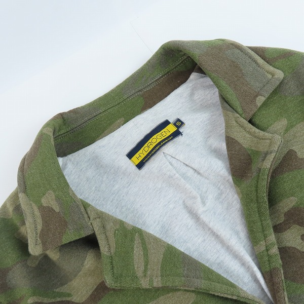 実際に弊社で買取させて頂いたHYDROGEN/ハイドロゲン カモフラ柄 2Bテーラードジャケット/Sの画像 5枚目