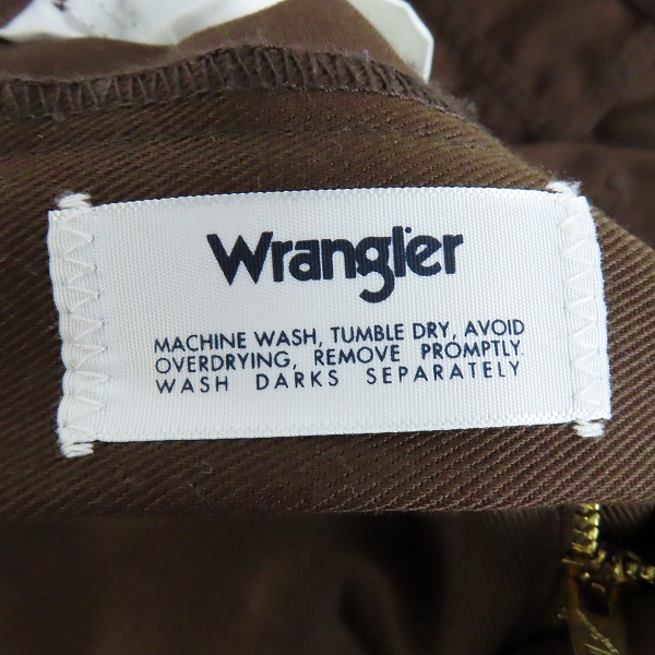 実際に弊社で買取させて頂いたWACKO MARIA×Wrangler/ワコマリア×ラングラー WRANCHER DRESS JEANS ワークパンツ WS0192/Sの画像 2枚目