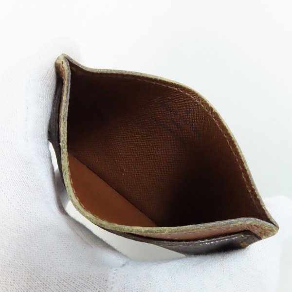 実際に弊社で買取させて頂いたLOUIS VUITTON/ルイヴィトン モノグラム エクリプスポルトカルトダブル カードケース M61733の画像 3枚目