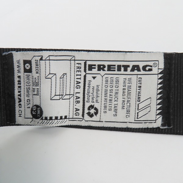 実際に弊社で買取させて頂いたFREITAG/フライターグ F13 TOP CAT 2WAY ショルダー/メッセンジャー バッグの画像 5枚目