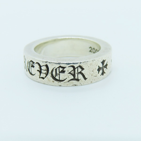 実際に弊社で買取させて頂いたCHROME HEARTS/クロムハーツ 6mm SPACER FOREVER/6mmスペーサーフォーエバー リング  11.5-12号の画像 2枚目