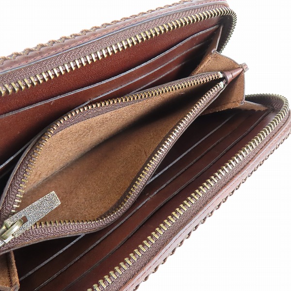 実際に弊社で買取させて頂いたFUNNY/ファニー 長財布 ブラウンの画像 3枚目