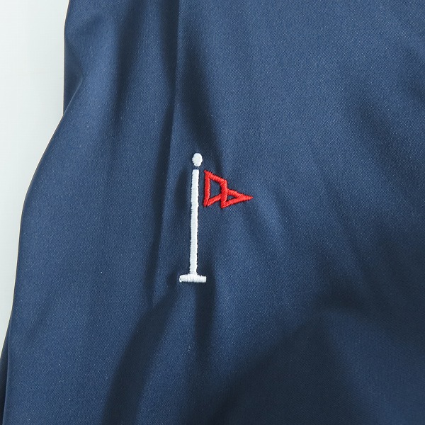 実際に弊社で買取させて頂いた【未使用】BEAMS GOLF/ビームスゴルフ スターフラッグロゴ ツアー エアシャットブルゾン 82-18-0223-444-79-20/Lの画像 7枚目